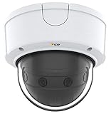 Axis Communications Panoramic Camera - Dome - Color - 8.3 MP - 4320 x 1920-4K - Fixed Focal - Audio...