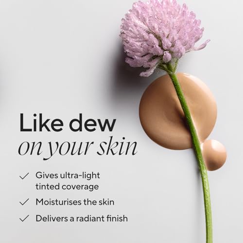 MADARA Tinted Hyaluronic Serum Foundation - H20 Tint Sun Flower 30 ml, A Tinted Hyaluronic Acid Serum for Face, provides Weightless Moisture and Freshness with Every Drop