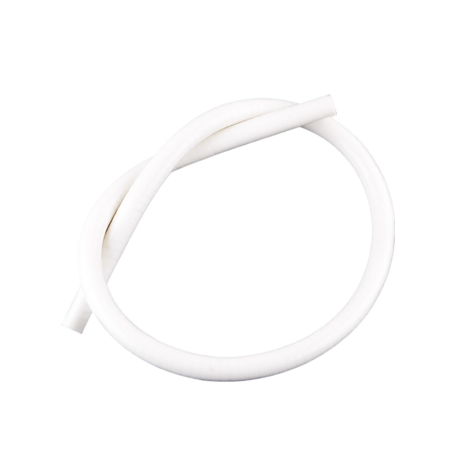 CQJJXKYC intercooler turbo hose pipe Fit For Abarth 500 595 with IHI Turbo Silicone Air Intake Induction Inlet Hose Pipe Tube Coolant Kit Car Air Intake Hose(WHITE)