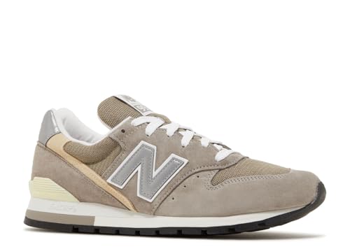 New Balance 996 Men's Shoes, Grey/Silver, Size 112
