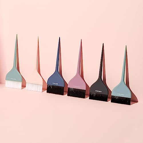 Fromm F9432 Color Studio 2-7/8 Inch Firm Color Brush 2-Pack For Hair Stylist With Blunt Tips For All Over Color, Highlights, And Root Touch Ups thumb #3