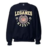 JAKETON Sudadera Estilo Retro Casual atletic de Tipo Universidad Leganes Madrid para Hombre y Mujer
