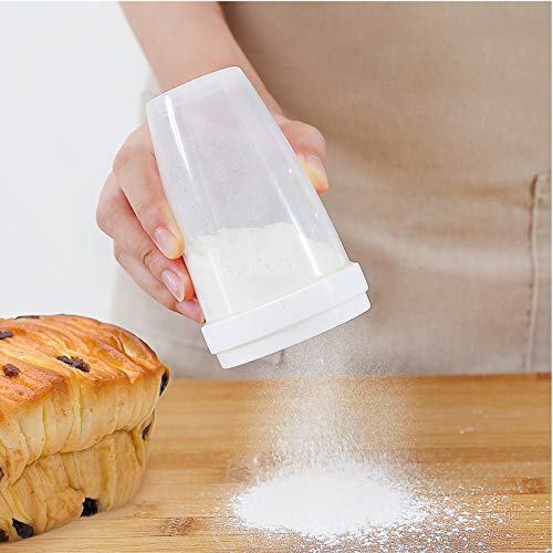 Aledy Icing Sugar Powder Cocoa Flour Coffee Sifter Cooking Tools Lid Chocolate Shaker