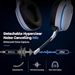AOC 2.4GHz Wireless Gaming Headset for PS5, PS4, PC, Switch, 45Hr, White - Image 5