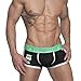 Voberry Men Sexy Boxer Shorts Briefs Trunks Underpants Men's Bikini Underwear, (L, Black)