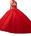 XUYUDITA Vestidos de Noche Quinceanera de Vestido de Baile Abierto de la...