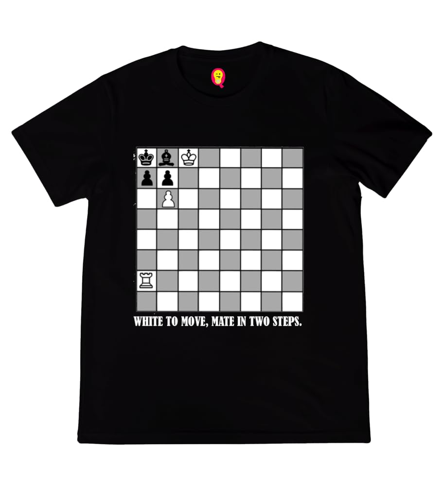 Aaramkhor Chess T-Shirt for Men | Paul Morphy's Checkmate | Sports | Regular Fit for Men Sizes S to 4XL|