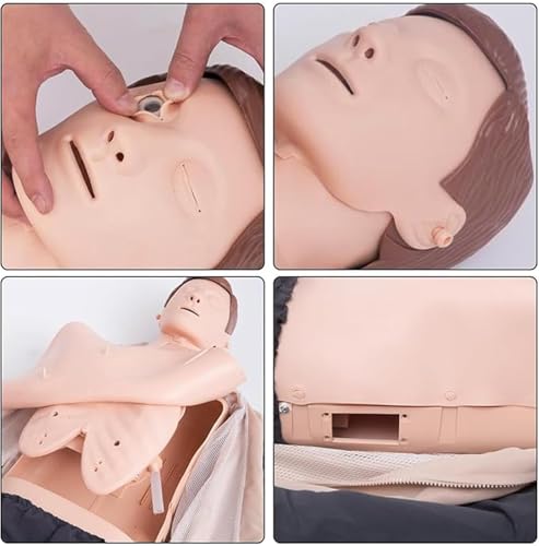 CPR Trainingspuppe – Lebensgroßes Ganzkörper-Herz-Lungen-Beatmungsmodell für Krankenhäuser und Schulen