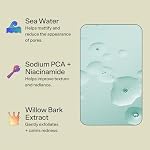 Bubble Skincare Break Even Équilibre du toner du visage - Toner exfoliant doux & Minimisateur de pores pour les peaux normales à grasses - Soin de la peau formulé avec extrait de thé vert et niacinamide (100ml)
