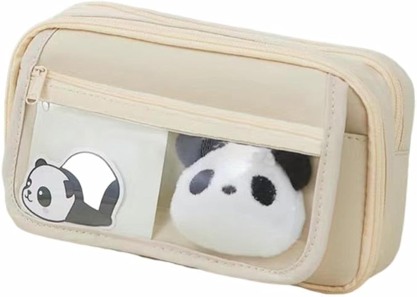 Amazon.co.jp: 10点セット！筆箱 高校生 ペンケース パンダ 韓国 筆