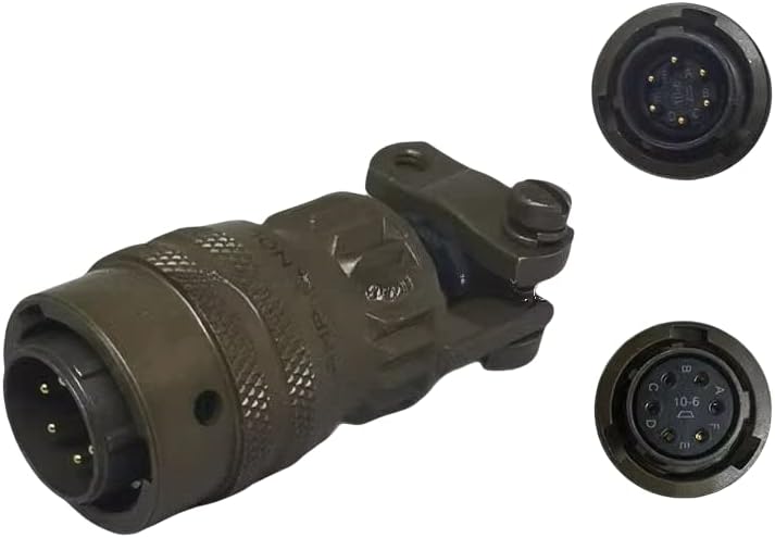 航空プラグPT06E-10-6P / 6Sソケット円形コネクタ1個(PT06E-10-6P(SR))