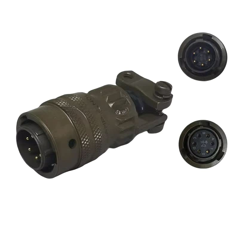 Conector Circular Socket Aviation PT06E-10-6P/6S miniatura 1