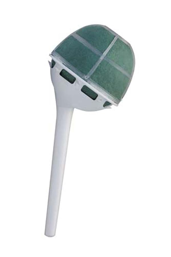 Oasis Wedding Belle Bouquet Holder - White - Large with Slanted Handle by Smithers Oasis - Used condition - US$10.85