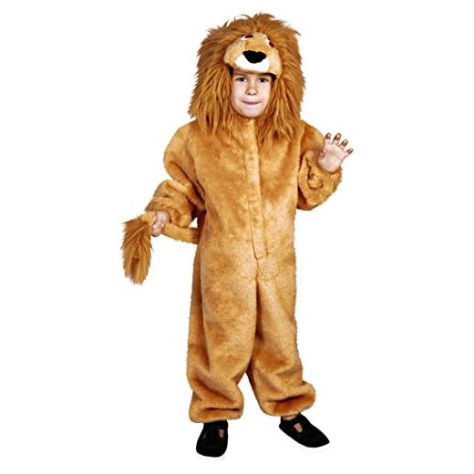 Disfraz de León para niños de 5 a 6 años