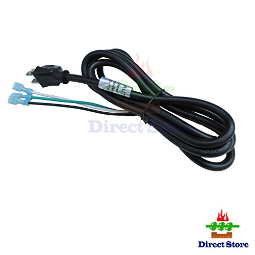 Direct Store Parts Kit Dn116 Gfk4, Fk12, Fk24 Replacement Fireplace Blower Fan With 3-Prong Power Cord For Monessen, Vermont Castings, Majestic, Temco, Rotom R7-Rb12 #TOP2