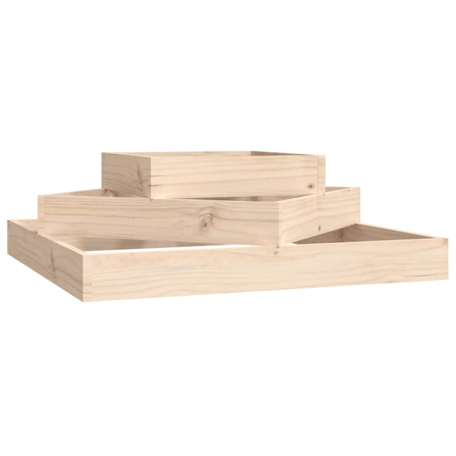 823878 Fioriera 83x83x27 cm in Legno Massello di Pino Testata in Legno,Testata Letto Matrimoniale Muebles Dormitorio Spalliera Letto Testiere per Letto Matrimoniale