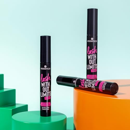 Image of essence | Lash Without Limits Tubing Extreme Lengthening & Volume Mascara | Waterproof & Tubing| Vegan, Cruelty Free & Paraben Free (Pack of 3)