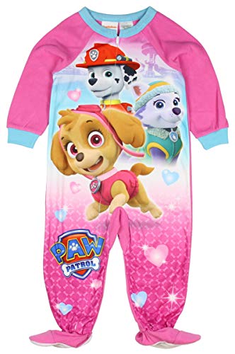 Paw Patrol Sky, Everest, and Marshall Little Girls Footed Blanket Sleeper Pajama (3T) Paw Patrol Sky, Everest, and Marshall Little Girls Footed Blanket Sleeper Pajama (3T)