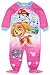 Paw Patrol Sky, Everest, and Marshall Little Girls Footed Blanket Sleeper Pajama (3T)