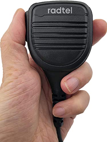 Radtel Speaker Mic Compatible For Md-380 Md-Uv380 Uv8000E Th-Uv8000D Th-F8 Th-Uv9D Th-Uvf1 Radtel Rt-490 Kenwood Baofeng/Btech/Anytone #TOP5