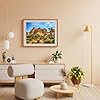HMDIIMGE Diamond Painting Adult Painting Kits National Parks Boulders and Joshua Trees in Tree National Park California Home Bedroom Living Room Art Wall Decoration 12x16 Inch #1