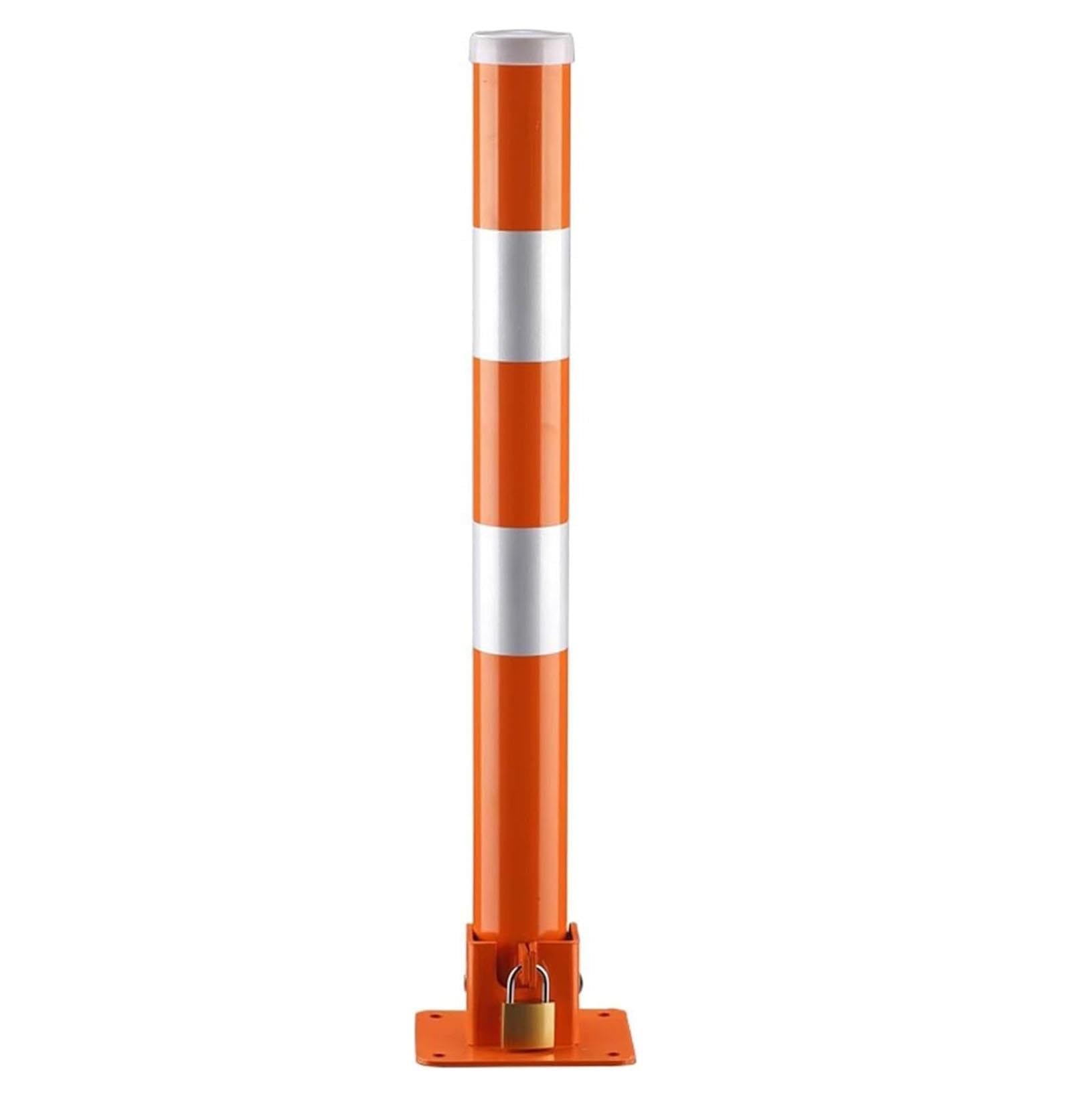 Borne de sécurité Pliable en Acier avec Bandes réfléchissantes