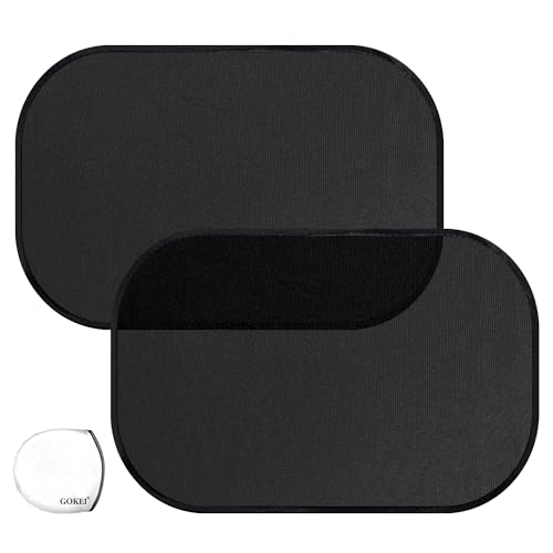 GOKEI 車用サンシェード 車窓日よけ【2枚入り】サイドバイザー 車用...