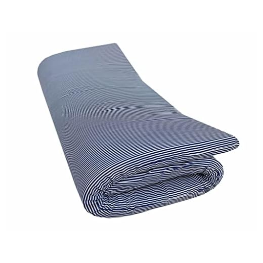 Colchonete P/Berço Desmontável Chiqueirinho 100x70x4cm Thity Listra Marinho