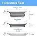 Collapsible Fold Cutting Board with Dish Tub Space Save Folding Washing Bowl Draining Basket Basin Sink Colander with Plug Chopping Slicing Board Wash Strainer for Camping Picnic BBQ Kitchen (Style-1)
