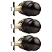 Probrico Oil Rubbed Bronze Passage Door Lock Set Interior Keyless Knob Handles Leversets 3 Pack