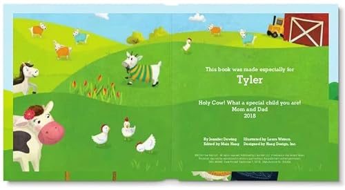 My Farm Friends - Personalized Children's Book - I See Me! #TOP2