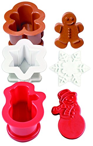 Tovolo Ice Cream Sandwich Molds, Holiday - Set of 3