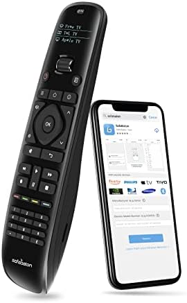 SofaBaton U1 Universal Remote Control - All in One Remote Control for 15 Media Devices with Bluetooth & IR Replacement Fire Stick TV STB Projector Remote Compatible with Samsung SKY LG Roku