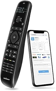 SofaBaton U1 Universal Remote Control - All in One Remote Control for 15 Media Devices with Bluetooth & IR Replacement Fire Stick TV STB Projector Remote Compatible with Samsung SKY LG Roku