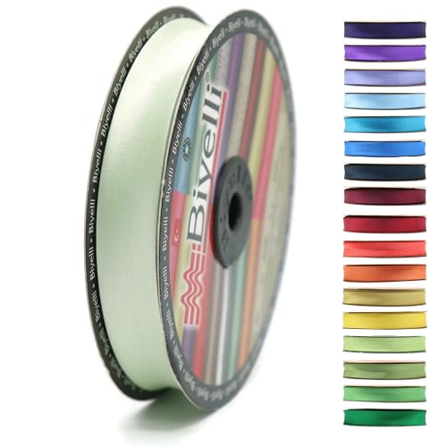 Image of Fold Satin Bias Tape - 99+ Colors - 3 /4 Inches Wide - 27 Yards - Fold Satin Binding Bias Ribbon Fabric Piping Bias Binding Tape for Sewing Clothing DIY BYS16