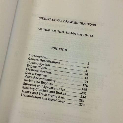 Miniatura 2 de Manual de taller internacional de reparación de tractor sobre orugas T9 Td9 Td9 completo Ihc