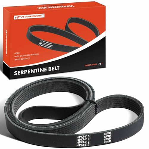 A-Premium Serpentine Belt 6-Rib 63.5 In Compatible with Audi & Volkswagen by A-Premium - Used condition - US$12.26