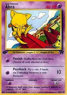Pokemon - Abra (49) - Team Rocket