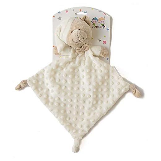 Gamberritos 9353c - Doudou, 23 x 23 cm, color beige