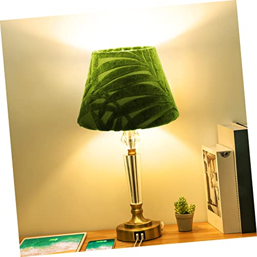 Image of Uonlytech Desktop Accessories 2pcs Lamp Shade Lamp Shades for Table s Table s Decorative s Fabric s Metal Nordic Decorative Lights Green Chandelier