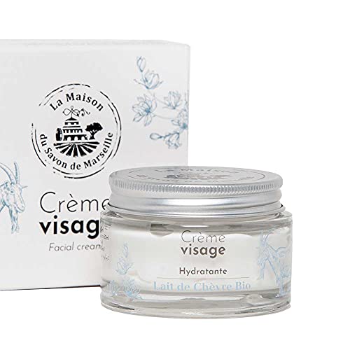 Maison Du Savon De Marseille - Moisturising Face Cream With Organic Goats Milk And Argan Oil - 1.71 Oz Pot #TOP27