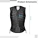byepica Impact Resistant Riding Vest - Lightweight Polyester Safety Gear for Equestrians - 6 Sizes, Zip Closure
