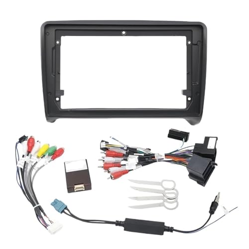 Panneau de façade d'autoradio pour TT MK2 : kit d'intégration premium