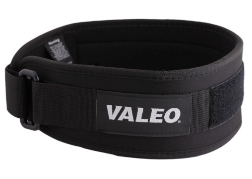 Valeo 4-Inch VLP Performance Low Profile Hand Washable Lifting Belt for Men and Women