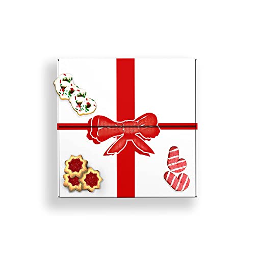 Best Cookies - 4 Lb. Gourmet Christmas Cookies Platter With 100+ Cookies, Christmas Gift Baskets, Christmas Basket Of Assortment Cookies For Christmas Holiday Him & Her Cookie Gifts #TOP5