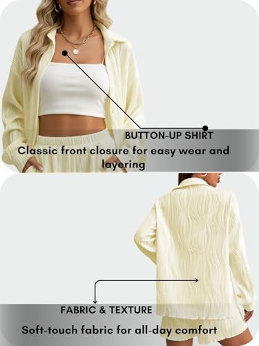 Image of Leriya Fashion Co-Ord Set for Women Stylish | Summer Night Suit for Women | Unique Textured Pattern Pyjama Set for Woman Travel Beach & Holiday Looks | Trendy Top & Shorts for Summer Day Vacations