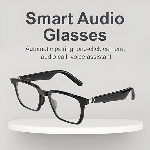 Tunifi G01 Smart Glasses Wireless Bluetooth with Magnetic Charging Hands-Free Calling, Anti-Blue Light, Sport Headset, Eyewear Intelligent... - Image 5