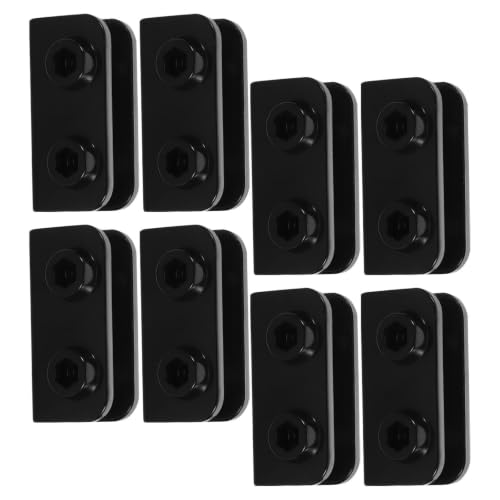 Mobestech Tent Pole Connector 8pcs Plastic Rectangular Bracket Canopy Parts