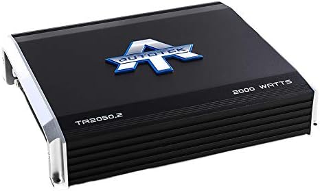 Autotek TA2050.2 TA Series 2 Channel Car Audio Amplifier (Black) – Class A/B Amp, 2000 Watt, Bass Boost, Marine Grade Protection Amplifier