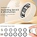 sylacor 14 Pack Ring Cover Compatible with Oura Ring Gen 4/4 Ceramic/Oura Gen 3, Ultra-Thin Anti-Scratch Silicone Ring Protector Case for Women Men for RingConn Gen 2/Gen 2 Air/Ultrahuman Air